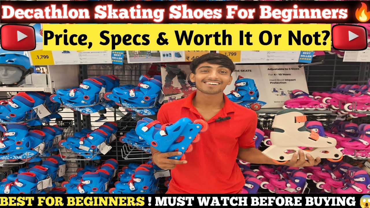 "Decathlon Skating Shoes 🛼 for Beginners | Best Inline Skates Review & Buying Guide 2025"