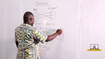 SHS 2 Core Mathematics | Introduction to functions