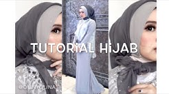 #15 Tutorial Hijab Segi Empat Paris Rawis Wisuda Pesta Kondangan Simple by @olinyolina - Durasi: 3.29. 