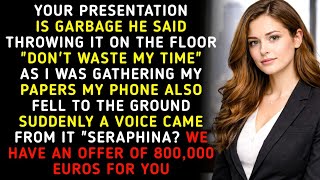 Don't Waste My Time, My Boss Threw Away My PRESENTATION And Shouted, Then I Got A Call From Outsi...