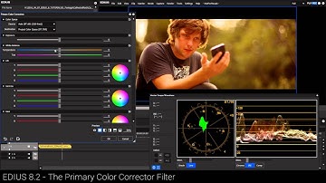 EDIUS 8.2 Tutorial -- PRIMARY COLOR CORRECTION