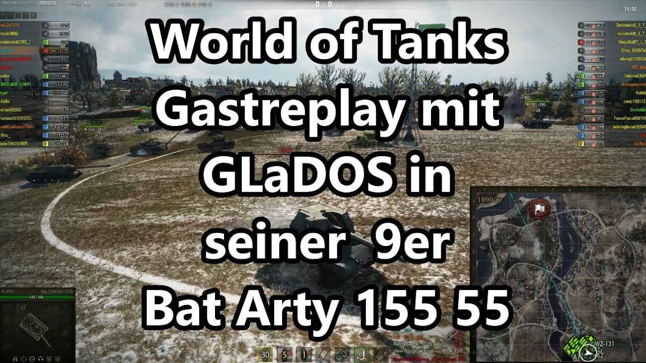 girls like you World of Tanks - Gastreplay von GLaDOS mit Bat Arty 155 55 7k DMG 5 Kills (HD) (Deutsch)
