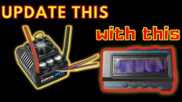 How do you UPDATE a HOBBYWING ESC ????