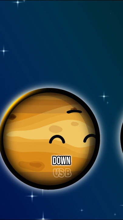 Why Venus Upside Down? 🤯