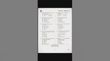 Assistant grade 3 Data entry operator questions paper 2021(General knowledge of computer)