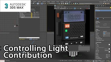 Product Visualization in 3ds Max: Controlling Light Contribution – Lesson 15 / 15