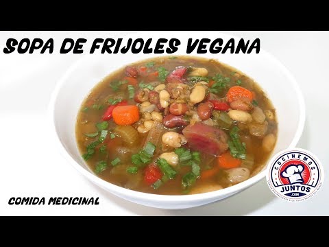 Video: Cómo Hacer Sopa De Frijoles Y Verduras