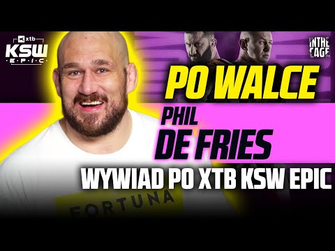 Phil DE FRIES remisuje z BARNETTEM - kto następny w walce o pas? JOSH czy DARKO? | KSW Epic