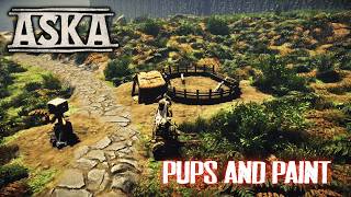 Pups and Paint. | ASKA EP50 Gameplay 2026
