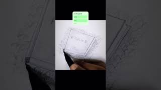 6 second of art 🎨, repost my old drawing. #aesthetic #artist #bookart #art #drawing #bookdrawing