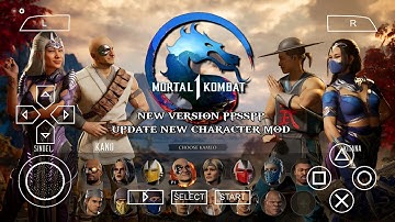 MORTAL KOMBAT 1 PPSSPP Android Offline Mod MK Unchained | UPDATE New Character Skins | Gameplay