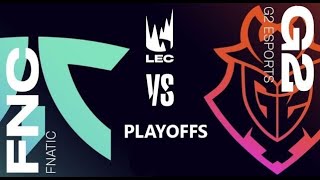 League of Legends: FNC vs. G2 | LEC Spring Split | Fnatic vs. G2 Esports (2022) Playoffs Teaser