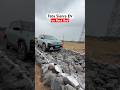 Tata Sierra EV 2026 off roading on Rock Bed #manishbhardwaj #tatasierraev #4x4offroading #shorts