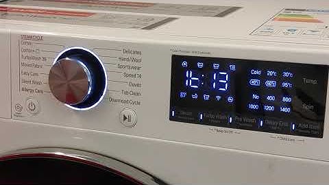 [LG Washing Machine] How to access QC test mode (EMPTY DRUM)
