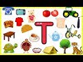 Letter tthings that begins with alphabet twords starts with tobjects that starts with letter t