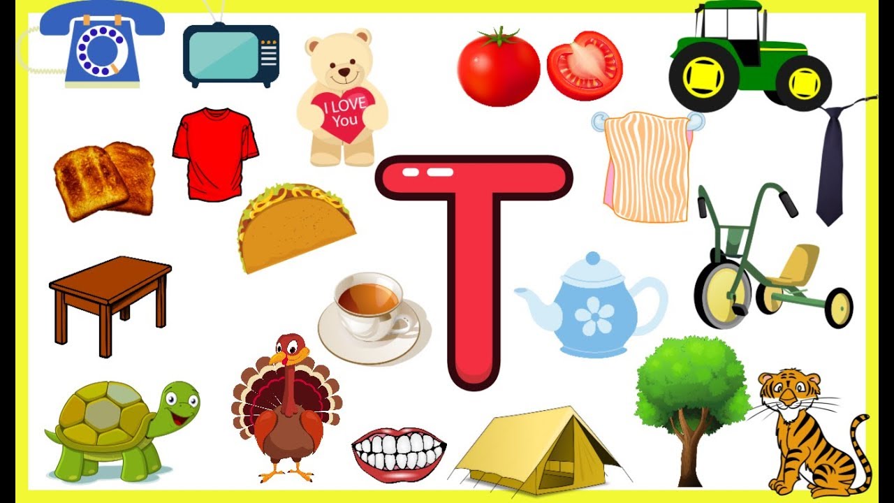 Words That Start With Letter T For Kindergarten  DreamsofWomen