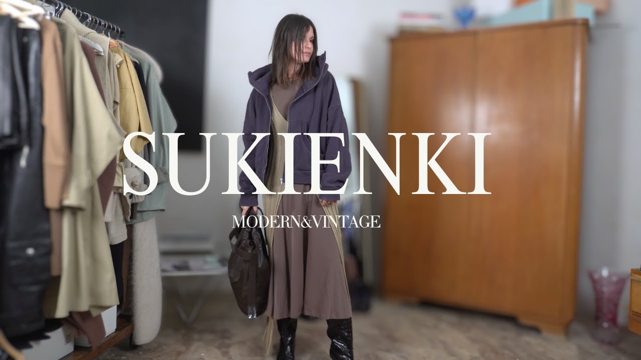 Stylizuję Sukienki: Vintage i z Wybiegów! Warstwowe Stylizacje na Sezon Jesień/Zima!🤎🤎🤎 