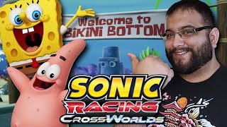 Checking out the Spongebob DLC in Sonic Racing: CrossWorlds
