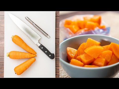 Videó: Fel kell fehéríteni a sárgarépát fagyasztás előtt?