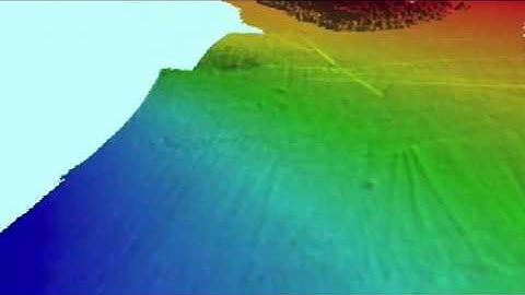 3D Fly-through of Bathymetry off Barbados, using CARIS HIPS and SIPS software