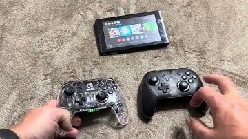 Real Comparison: Afterglow Wireless Switch Controller Vs Nintendo Switch Pro Controller