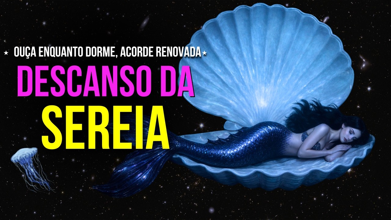 O Descanso da Sereia 𖦹 Sono Profundo com Canto da Sereia ⋆ Subliminal Glow Up 🔥 528 Hz