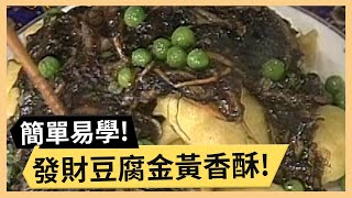 金黃香酥發財豆腐！濃郁香草白巧克力蛋糕！《食全食美》 EP347 焦志方 張淑娟｜料理｜食譜｜DIY