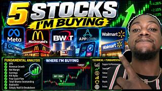 5 Stocks I’m Buying in 2026 📈 META, MCD, APP & WMT …