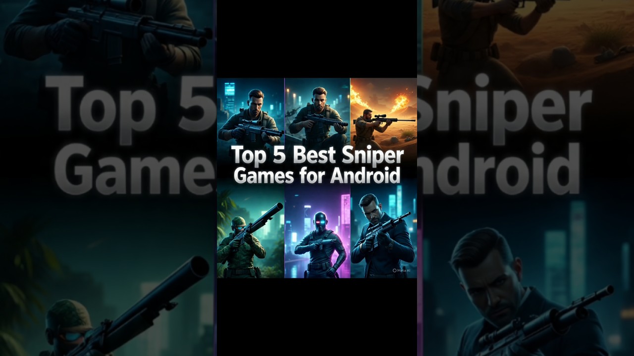 top 5 best sniper games for Android 