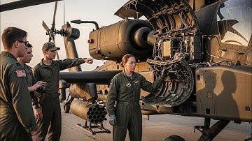 Experts Failed to Repair the AH-64 Apache Engine — Until the Commander Summoned a Legendary Veteran