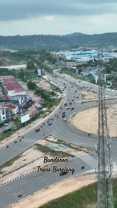 Bundaran Trans Barelang - Batam yang Makin Maju & Moderen #barelang #batam #kepri @drone-andalas