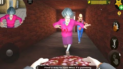 Scary Teacher 3D_New updater-New fun video everyday , gameplay walkthrough  part 64 ( android, ios)