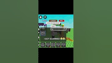 I GOT SCAMMED IN GROW A GARDEN... #growagarden #roblox #scam #fyp #rainbowfriends #fypviral
