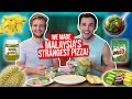 WE MADE MALAYSIA&#39;S STRANGEST PIZZA!!! 🙉🇲🇾