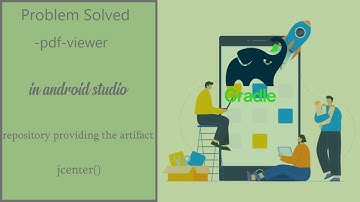 PdfViewer Failed to resolve and repository providing the artifact