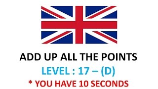 ADDITION LEVEL 17 D