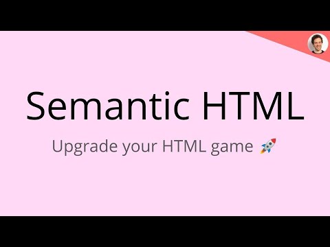 Semantic HTML Basics in 5 Minutes - Ultralearning 2020
