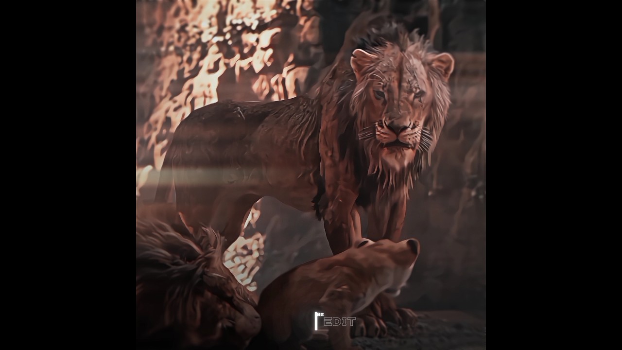 "Simba Ka Dard… Jab Baap Chhin Gya Aur Ilzam Bhi Lag Gya"#LionKingScene#SimbaEmotionalMoment#shot