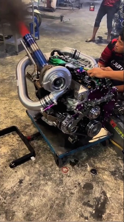 Stock 4jj1 500 hp 🔥#turbo #engine