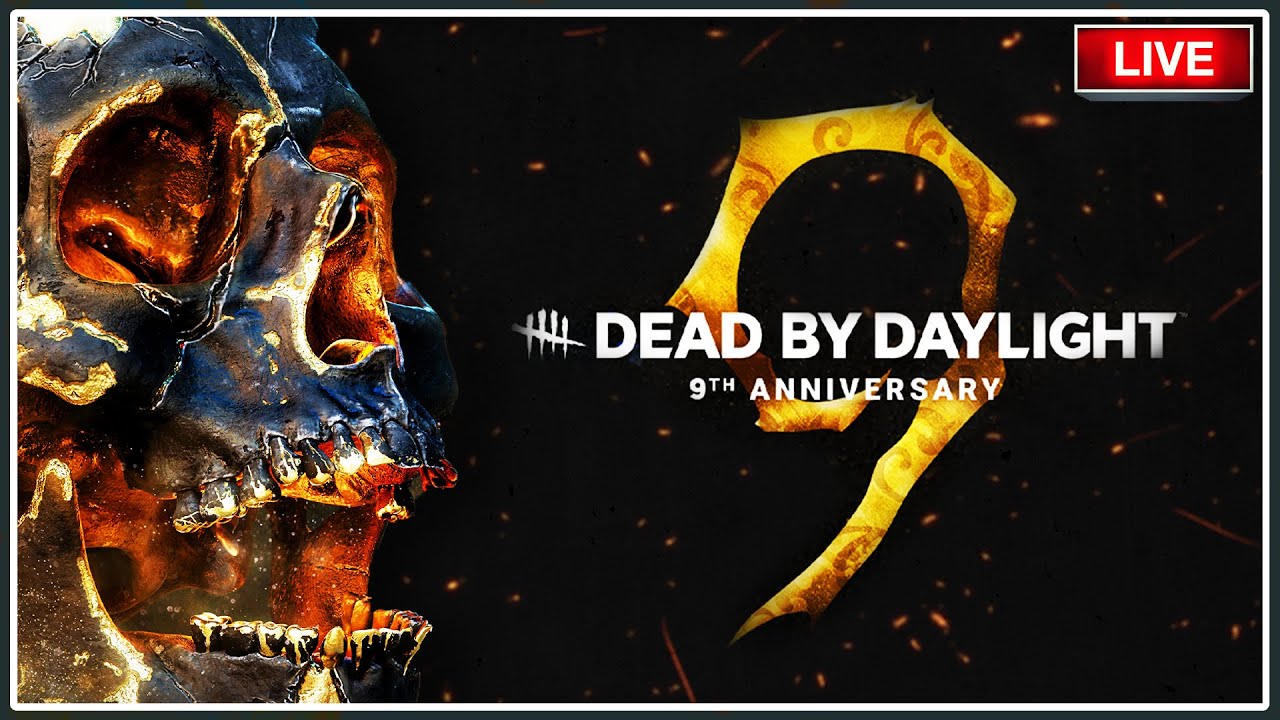 🔴Dead by Daylight 9th Anniversary Stream! | LIVE REACTION
