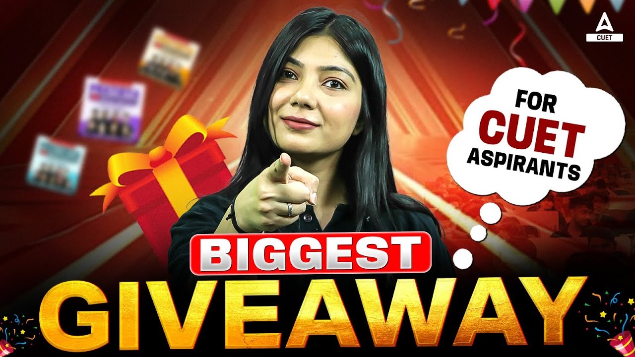 Biggest GIVEAWAY For CUET 2025 Aspirants 🔥💪Don’t Miss This - YouTube