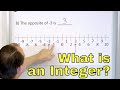 What is an Integer in Math?  Learn Negative Numbers - [6-1-1]