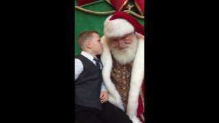 Holiday Mannequin Challenge with Santa
