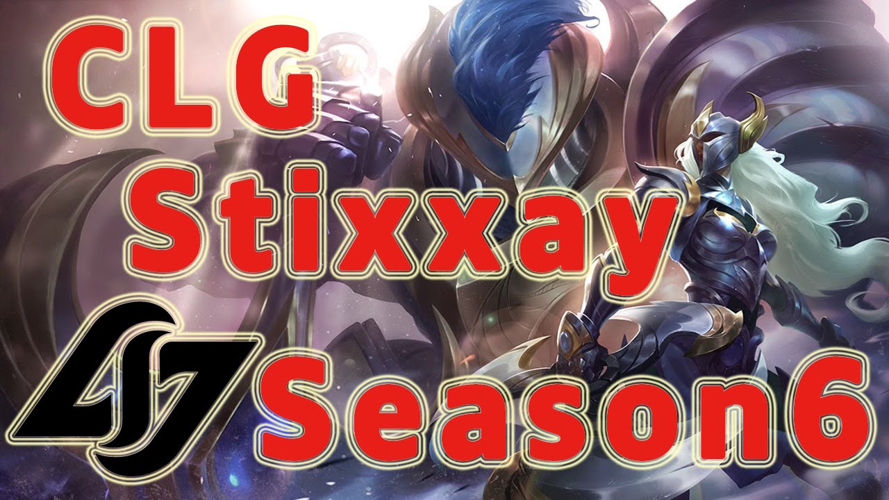 CLG Stixxay Sivir ADC vs Vayne Patch 6.18 in Korea