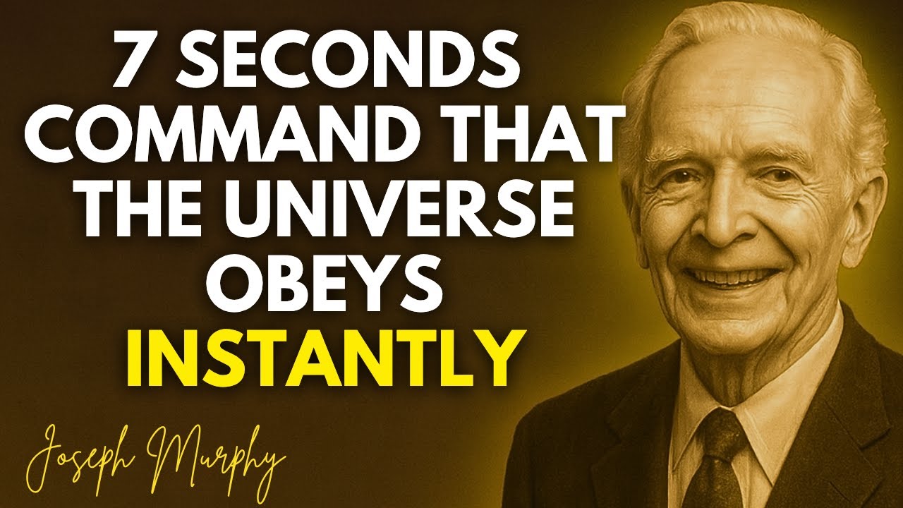 Stop Asking — Use THIS 7-Second Power to Command Miracles Instantly - Joseph Murphy Wisdom