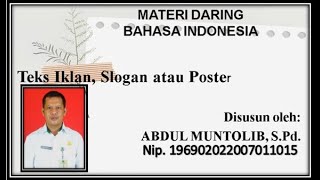 Pengertian dan Fungsi Teks Iklan Slogan atau Poster
