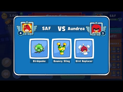 Видео: Angry Birds Friends. Star Cup Brawl! SAF vs Aundrea. Passage from Sergey Fetisov