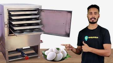 Electric Idli Machine For Restaurant And Hotel | Idli Making Machine | Idli Machine | Toolsvilla