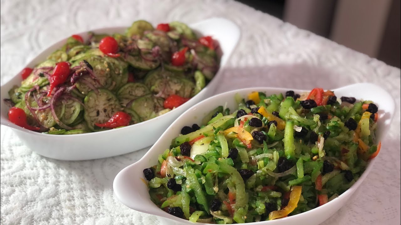 AULA 19 - CURSO DE SALADAS - SALADA DE JILÓ E CHUCHU