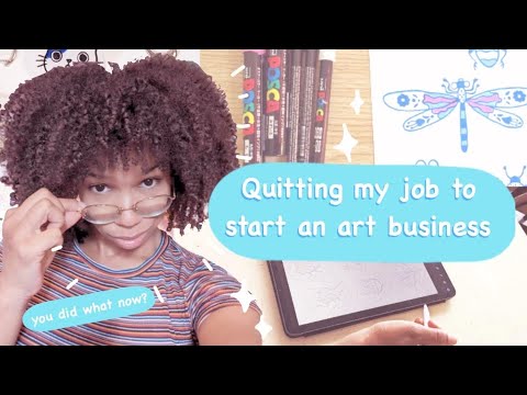 I quit my animation job to start an art business™ - YouTube